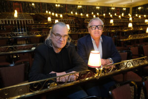 Ulrich Waller und Thomas Collien - Foto: Jürgen Joost / Abdruck bei Nennung des Fotografen honorarfrei HANSA-Theatersaal - Sanierung 2025