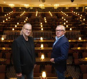 Ulrich Waller und Thomas Collien - Foto: Jürgen Joost / Abdruck bei Nennung des Fotografen honorarfrei HANSA-Theatersaal - Sanierung 2025